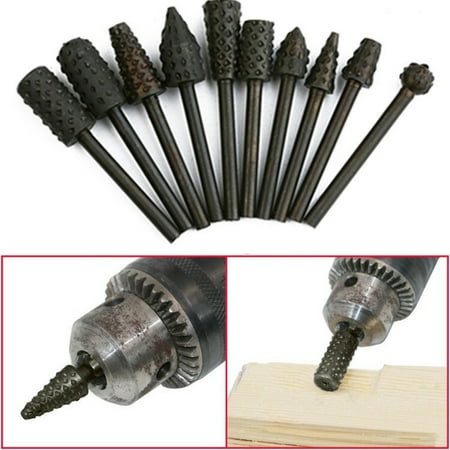 PhoneSoap Set Wood Shank Steel Bits Rasp Grinder Drill Pcs Bore Black Die Burr 10 Faucets Black
PhoneSoap Set Wood Shank Steel Bits Rasp Grinder Drill Pcs Bore Black Die Burr 10 Faucets Black