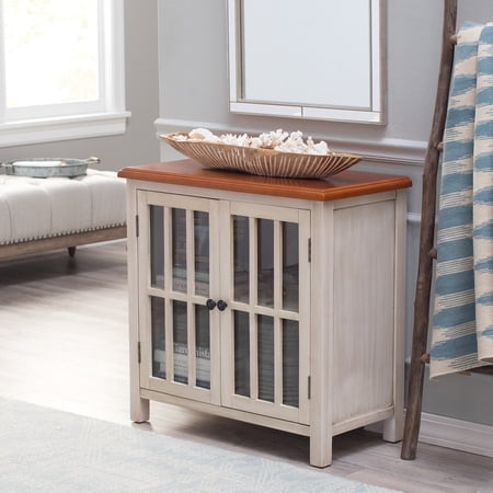 Belham Living Hawthorne 2-Door Accent Cabinet - Antique White