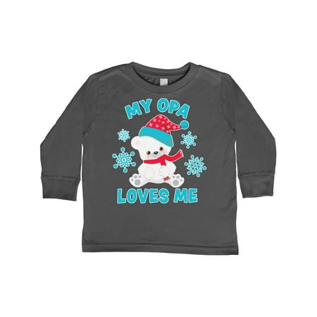 Inktastic Polar Bear My Opa Loves Me in Santa Hat with Snowflakes Gift Toddler Boy or Toddler Girl Long Sleeve T-Shirt
Inktastic Polar Bear My Opa Loves Me in Santa Hat with Snowflakes Gift Toddler Boy or Toddler Girl Long Sleeve T-Shirt