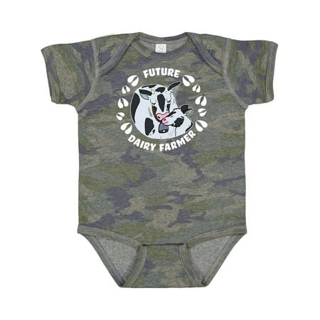 Inktastic Future Dairy Farmer with Cute Black and White Holstein Cows Gift Baby Boy or Baby Girl Bodysuit
Inktastic Future Dairy Farmer with Cute Black and White Holstein Cows Gift Baby Boy or Baby Girl Bodysuit