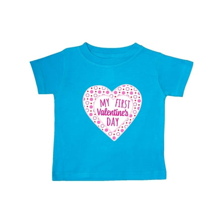 Inktastic My First Valentine s Day Pink Heart and Dots Gift Baby Boy or Baby Girl T-Shirt
Inktastic My First Valentine s Day Pink Heart and Dots Gift Baby Boy or Baby Girl T-Shirt