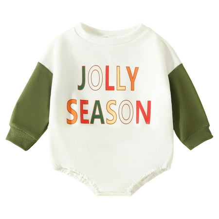 Organic Bodysuits Baby Boy Baby Boys Girls Long Sleeve Christmas Trss Letter Prints Romper Kids Clothes New Baby Boy
Organic Bodysuits Baby Boy Baby Boys Girls Long Sleeve Christmas Trss Letter Prints Romper Kids Clothes New Baby Boy
