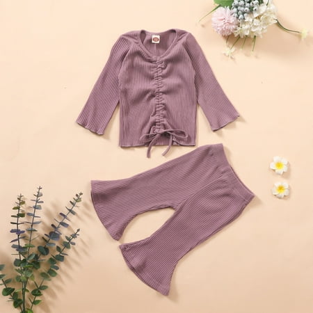 Augper Toddler Pajamas Fall Winter Clearance Newborn Baby Solid Knitted Drawstring Romper Tops+Pants Pajamas Sleepwear Sets
Augper Toddler Pajamas Fall Winter Clearance Newborn Baby Solid Knitted Drawstring Romper Tops+Pants Pajamas Sleepwear Sets