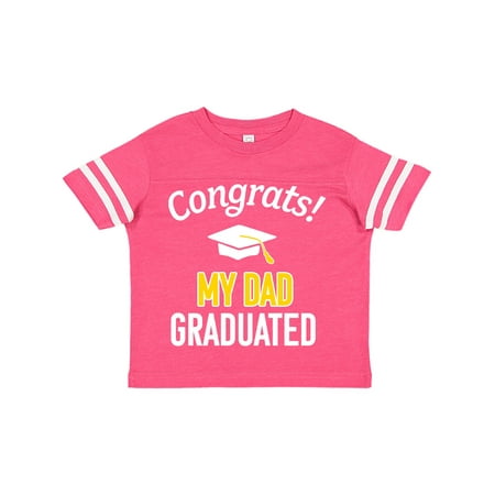 Inktastic Congrats! My Dad Graduated with cap Gift Toddler Boy or Toddler Girl T-Shirt
Inktastic Congrats! My Dad Graduated with cap Gift Toddler Boy or Toddler Girl T-Shirt