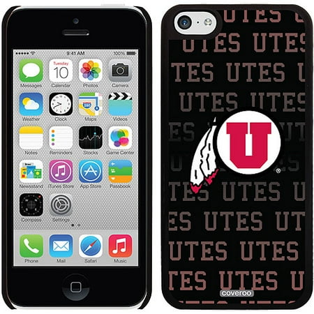 University of Utah Repeating Design on Apple iPhone 5c Thinshield Snap-On Case by Coveroo