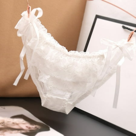 Ladiesâ Underwear Women s Underpants Panties Low Waist Lace Briefs Underwear White One Size 3pcs
Ladiesâ Underwear Women s Underpants Panties Low Waist Lace Briefs Underwear White One Size 3pcs