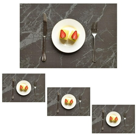 Gespout Pack Of 4 Pvc Place Mats Stylish Insulation Linen Placemats For Dining Table Heat Resistant Place Mats Easy To Clean Non-Slip Stain Resistant 45*30cm
Gespout Pack Of 4 Pvc Place Mats Stylish Insulation Linen Placemats For Dining Table Heat Resistant Place Mats Easy To Clean Non-Slip Stain Resistant 45*30cm