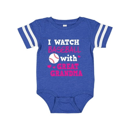 Inktastic I Watch Baseball with My Great Grandma Gift Baby Boy or Baby Girl Bodysuit
Inktastic I Watch Baseball with My Great Grandma Gift Baby Boy or Baby Girl Bodysuit