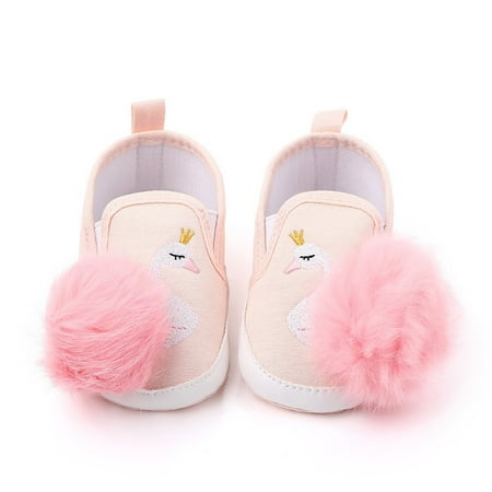 ãYilirongyummã Baby Shoes Toddler Baby Girls Swan Hairball Anti-Slip First Walkers Soft Sole Shoes
ãYilirongyummã Baby Shoes Toddler Baby Girls Swan Hairball Anti-Slip First Walkers Soft Sole Shoes