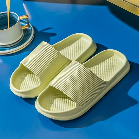 CoCopeanut Summer 2022 New Slippers Women Simple Solid Color Minimalist Textured Open Toe Slides Thick Non-slip Bathroom Soft Cool Shoes
CoCopeanut Summer 2022 New Slippers Women Simple Solid Color Minimalist Textured Open Toe Slides Thick Non-slip Bathroom Soft Cool Shoes