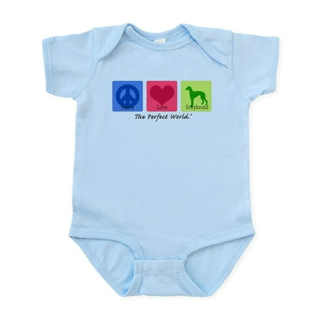CafePress - Peace Love Greyhound Infant Bodysuit - Baby Light Bodysuit Size Newborn - 24 Months
CafePress - Peace Love Greyhound Infant Bodysuit - Baby Light Bodysuit Size Newborn - 24 Months