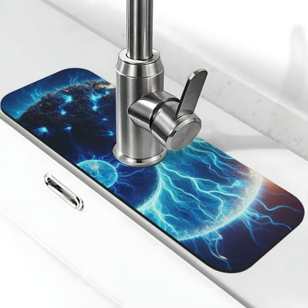 Xecao Blue Yin And Yang for Kitchen Sink Splash Guard Faucet Mat Faucet Guard & Draining mat (15 X 5.5 )
Xecao Blue Yin And Yang for Kitchen Sink Splash Guard Faucet Mat Faucet Guard & Draining mat (15 X 5.5 )