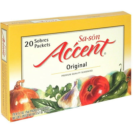 Accent Original Seasoning, 3.52 oz Pack of 18