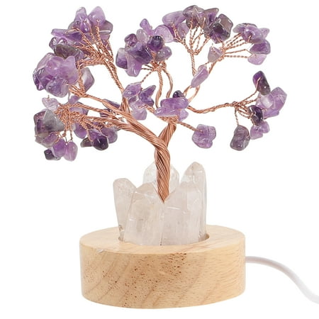 Pingxizhi Amethyst Crystal Tree Night Light Bedside Night Lamp Decorative Small Night Light for Bedroom
Pingxizhi Amethyst Crystal Tree Night Light Bedside Night Lamp Decorative Small Night Light for Bedroom