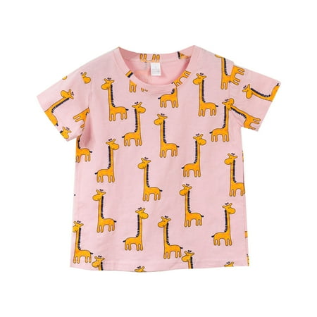 HIBRO Toddler Kids Baby Boys Girls Solid Basic Short Sleeve Cartoon Print Floral Top Crewneck T Shirts Tops Tee Clothes For Children Mesh Tops for Girls Pretty Crop Tops for Girls
HIBRO Toddler Kids Baby Boys Girls Solid Basic Short Sleeve Cartoon Print Floral Top Crewneck T Shirts Tops Tee Clothes For Children Mesh Tops for Girls Pretty Crop Tops for Girls