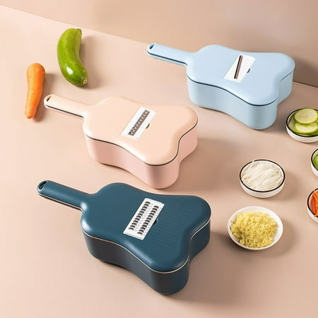 

huanledash Kitchen Ukulele Shape Vegetable Food Potato Carrot Cutter Slicer Grater Chopper