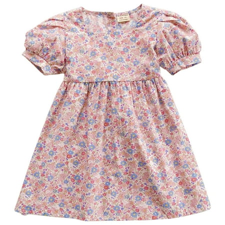 Toddler Girls Dress Floral Cotton Bow Short Sleeve Baby Cute Cartoon Soft Spring Summer Casual Gifts To Child Kids Clothes
Toddler Girls Dress Floral Cotton Bow Short Sleeve Baby Cute Cartoon Soft Spring Summer Casual Gifts To Child Kids Clothes