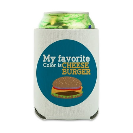My Favorite Color is Cheeseburger Can Cooler - Drink Sleeve Hugger Collapsible Insulator - Beverage Insulated Holder
My Favorite Color is Cheeseburger Can Cooler - Drink Sleeve Hugger Collapsible Insulator - Beverage Insulated Holder