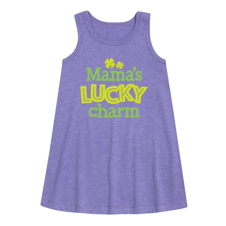 Instant Message - St. Patrick s Day - Mama s Lucky Charm - Toddler and Youth Girls A-line Dress
Instant Message - St. Patrick s Day - Mama s Lucky Charm - Toddler and Youth Girls A-line Dress