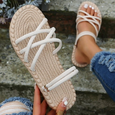 uikmnh Women Shoes Women s Summer Slip On Comfortable Flat Solid Color Beach Open Toe Breathable Sandals Shoes Slippers White 7.5
uikmnh Women Shoes Women s Summer Slip On Comfortable Flat Solid Color Beach Open Toe Breathable Sandals Shoes Slippers White 7.5