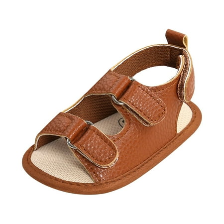 Penkiiy Toddler Shoes Baby Boys Girls Cute Fashion Cotton Buckle Non-slip Soft Bottom Sandals Smart Step First Walkers Shoes 6-12 Months Brown 2023 Summer Deal
Penkiiy Toddler Shoes Baby Boys Girls Cute Fashion Cotton Buckle Non-slip Soft Bottom Sandals Smart Step First Walkers Shoes 6-12 Months Brown 2023 Summer Deal