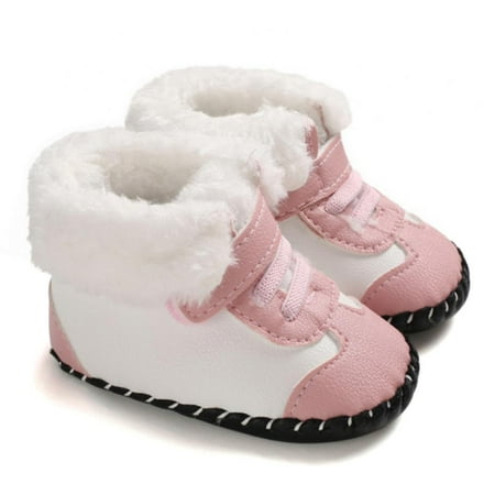 Girls Boys Warm Winter Boots Kids Outdoor Snow Boot Soft Anti-slip Sole Cute PU Leather Toddler First Walkers Shoes (6-12 Months) 2/M Size
Girls Boys Warm Winter Boots Kids Outdoor Snow Boot Soft Anti-slip Sole Cute PU Leather Toddler First Walkers Shoes (6-12 Months) 2/M Size