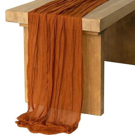 kitwin Cheesecloth Gauze Table Runner 90x400CM Large Cheesecloth Table Cloth Soft Durable Gauze Table Centerpiece Runner for Wedding Party Bridal Shower Decoration
kitwin Cheesecloth Gauze Table Runner 90x400CM Large Cheesecloth Table Cloth Soft Durable Gauze Table Centerpiece Runner for Wedding Party Bridal Shower Decoration
