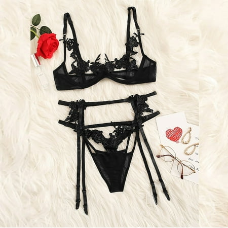 Gyouwnll Sleepwear For Womens Pajamas For Women Lingerie Corset Lace Underwire Racy Muslin Sleepwear Underwear Tops+Briefs
Gyouwnll Sleepwear For Womens Pajamas For Women Lingerie Corset Lace Underwire Racy Muslin Sleepwear Underwear Tops+Briefs