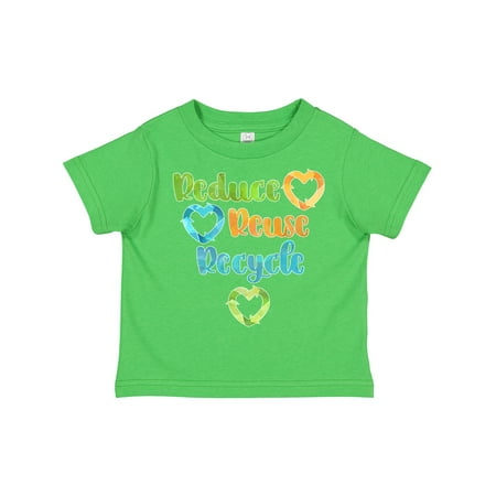Inktastic Earth Day Reduce Reuse Recycle with Hearts Gift Toddler Boy or Toddler Girl T-Shirt
Inktastic Earth Day Reduce Reuse Recycle with Hearts Gift Toddler Boy or Toddler Girl T-Shirt