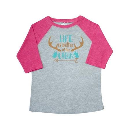 Inktastic Life Is Better At The Cabin Deer Antlers Camping Gift Toddler Boy or Toddler Girl T-Shirt
Inktastic Life Is Better At The Cabin Deer Antlers Camping Gift Toddler Boy or Toddler Girl T-Shirt