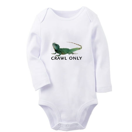 iDzn® Crawl Only Funny Rompers Newborn Baby Unisex Bodysuits Infant Animal Lizard Graphic Jumpsuits Toddler Kids Long Sleeve Oufits (White 0-6 Months)
iDzn® Crawl Only Funny Rompers Newborn Baby Unisex Bodysuits Infant Animal Lizard Graphic Jumpsuits Toddler Kids Long Sleeve Oufits (White 0-6 Months)