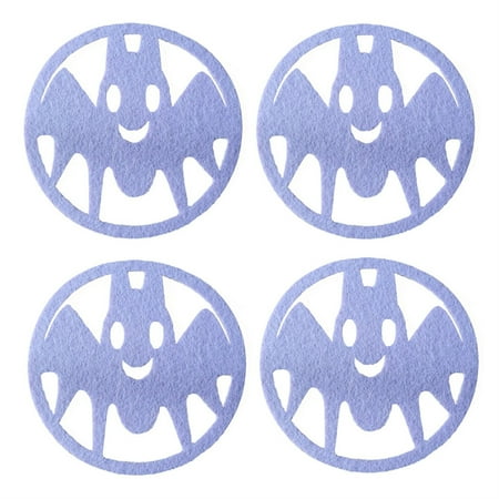 Viugreum 4 Pieces Halloween Coasters | Pumpkin Black Cat Bat Drink Coasters for Halloween Themed Parties Office | Home Table Decor Fabric Cup Holder
Viugreum 4 Pieces Halloween Coasters | Pumpkin Black Cat Bat Drink Coasters for Halloween Themed Parties Office | Home Table Decor Fabric Cup Holder