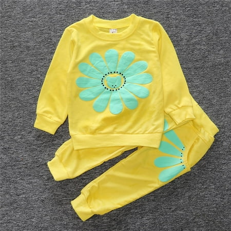 BELLZELY Toddler Girl Clothes Clearance Children s Pullover Suit Women s Kid s Sunflower 2-piece Set For Boys Girls Sweatsuit
BELLZELY Toddler Girl Clothes Clearance Children s Pullover Suit Women s Kid s Sunflower 2-piece Set For Boys Girls Sweatsuit