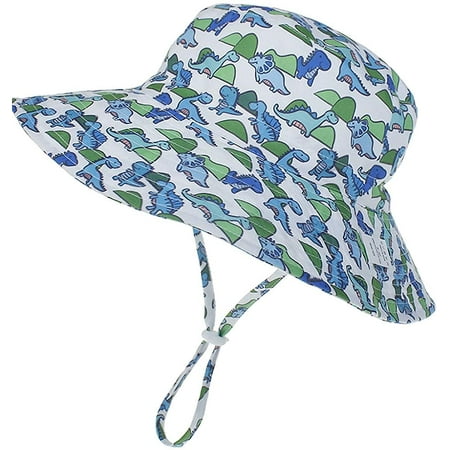 Zukuco Toddler Kids Sun Hat Cap Summer Beach Cute Cartoon Dinosaur Sun Protection Bucket Hats for Baby Boys Girls Children
Zukuco Toddler Kids Sun Hat Cap Summer Beach Cute Cartoon Dinosaur Sun Protection Bucket Hats for Baby Boys Girls Children