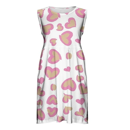 Funicet Baby Girls Summer Dresses Round Collar Sleeveless Printed Leopard Dresses Daily Vacation Casual Cute Sweet Dresses
Funicet Baby Girls Summer Dresses Round Collar Sleeveless Printed Leopard Dresses Daily Vacation Casual Cute Sweet Dresses