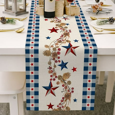 Independence Day Dining Table Runner Dresser Scarf Truck American Flag 4Th Of July Non-Slip Burlap Dinner Runner Decoration Table Star Plaid Buffalo Woodgrain
Independence Day Dining Table Runner Dresser Scarf Truck American Flag 4Th Of July Non-Slip Burlap Dinner Runner Decoration Table Star Plaid Buffalo Woodgrain