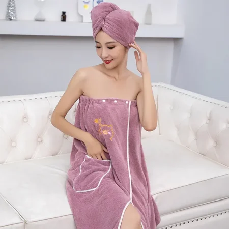 bathrobe soft absorbent dress quick drying towel adult bath towel 100% brand new coral velvet
bathrobe soft absorbent dress quick drying towel adult bath towel 100% brand new coral velvet
