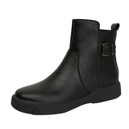 GNEIKDEING Women Solid Color Comfortable Square Heels Buckle Strap Short Booties Round Toe Shoes Gift on Clearance
GNEIKDEING Women Solid Color Comfortable Square Heels Buckle Strap Short Booties Round Toe Shoes Gift on Clearance