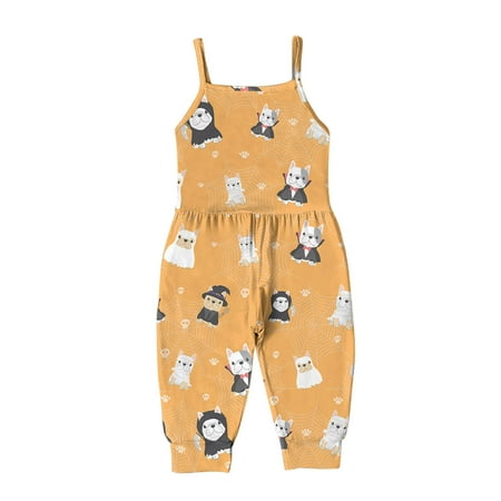 FRSASU Clearance Toddler Baby Girl Jumpsuits Summer Cartoon Printing Strap Romper Pants with Pockets Yellow 5-6 Years
FRSASU Clearance Toddler Baby Girl Jumpsuits Summer Cartoon Printing Strap Romper Pants with Pockets Yellow 5-6 Years