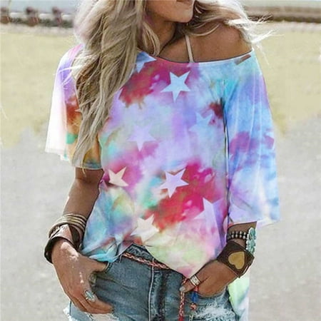 Lenago Plus Size Corset Tops for Women Fashion Women Casual Loose O-Neck Sexy Bat Sleeve Printing T-Shirt Blouse Summer Beach Tops on Clearance
Lenago Plus Size Corset Tops for Women Fashion Women Casual Loose O-Neck Sexy Bat Sleeve Printing T-Shirt Blouse Summer Beach Tops on Clearance