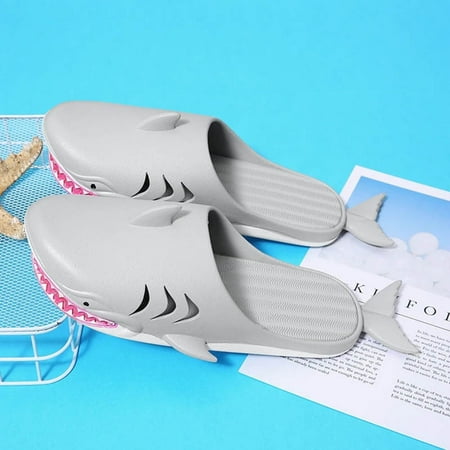 Stamens Cool Shark Slippers Men s Funny Summer Beach Slipper with Non Slip Sole Men s Funny Summer Beach Slipper with Non Slip Sole Breathable Cool Shark Slippers(Gray 40/41)
Stamens Cool Shark Slippers Men s Funny Summer Beach Slipper with Non Slip Sole Men s Funny Summer Beach Slipper with Non Slip Sole Breathable Cool Shark Slippers(Gray 40/41)