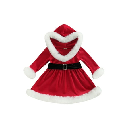 Musuos Baby Girl Christmas Hooded Dress Santa Claus Long Sleeve Tulle Princess Dresses
Musuos Baby Girl Christmas Hooded Dress Santa Claus Long Sleeve Tulle Princess Dresses