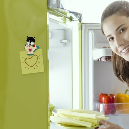Huilaibazo Resin Refrigerator Series Home Decoration Refrigerator Photo Office Message Kitchen Sticker