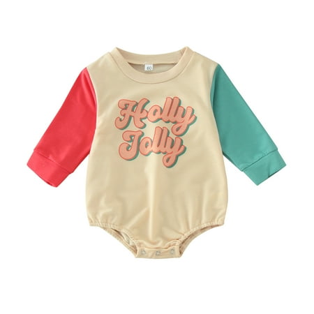 Baby Organic Clothes Boys Girls Christmas Long Sleeve Letter Prints Pullover Romper Leotard Toddler
Baby Organic Clothes Boys Girls Christmas Long Sleeve Letter Prints Pullover Romper Leotard Toddler