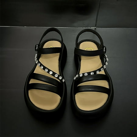 Women‘s Sandals 2024 New Summer Women‘s Shoes Fashion All-match Rhinestone Platform Thick Bottom French Sandals
Women‘s Sandals 2024 New Summer Women‘s Shoes Fashion All-match Rhinestone Platform Thick Bottom French Sandals