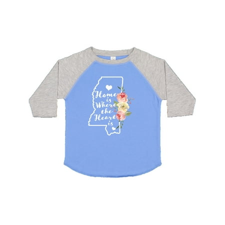 Inktastic Mississippi Home is Where the Heart is with Watercolor Gift Toddler Boy or Toddler Girl T-Shirt
Inktastic Mississippi Home is Where the Heart is with Watercolor Gift Toddler Boy or Toddler Girl T-Shirt