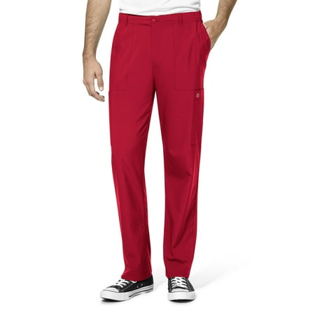 WonderWink W123 5355-Men s Flat Front Cargo Scrub Pant