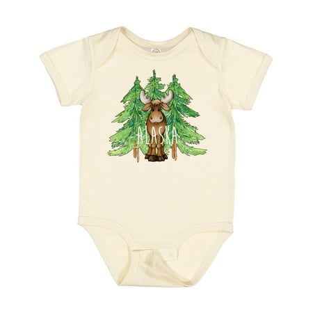 Inktastic Alaska Moose and Trees Gift Baby Boy or Baby Girl Bodysuit
Inktastic Alaska Moose and Trees Gift Baby Boy or Baby Girl Bodysuit