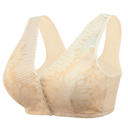 Lingerie For Women Adjustable Sports Front Closure Extra-Elastic Breathable Lace Trim Bra
Lingerie For Women Adjustable Sports Front Closure Extra-Elastic Breathable Lace Trim Bra
