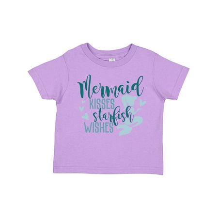 Inktastic Mermaid Kisses Starfish Wishes Mermaid Silhouette Gift Toddler Toddler Girl T-Shirt
Inktastic Mermaid Kisses Starfish Wishes Mermaid Silhouette Gift Toddler Toddler Girl T-Shirt